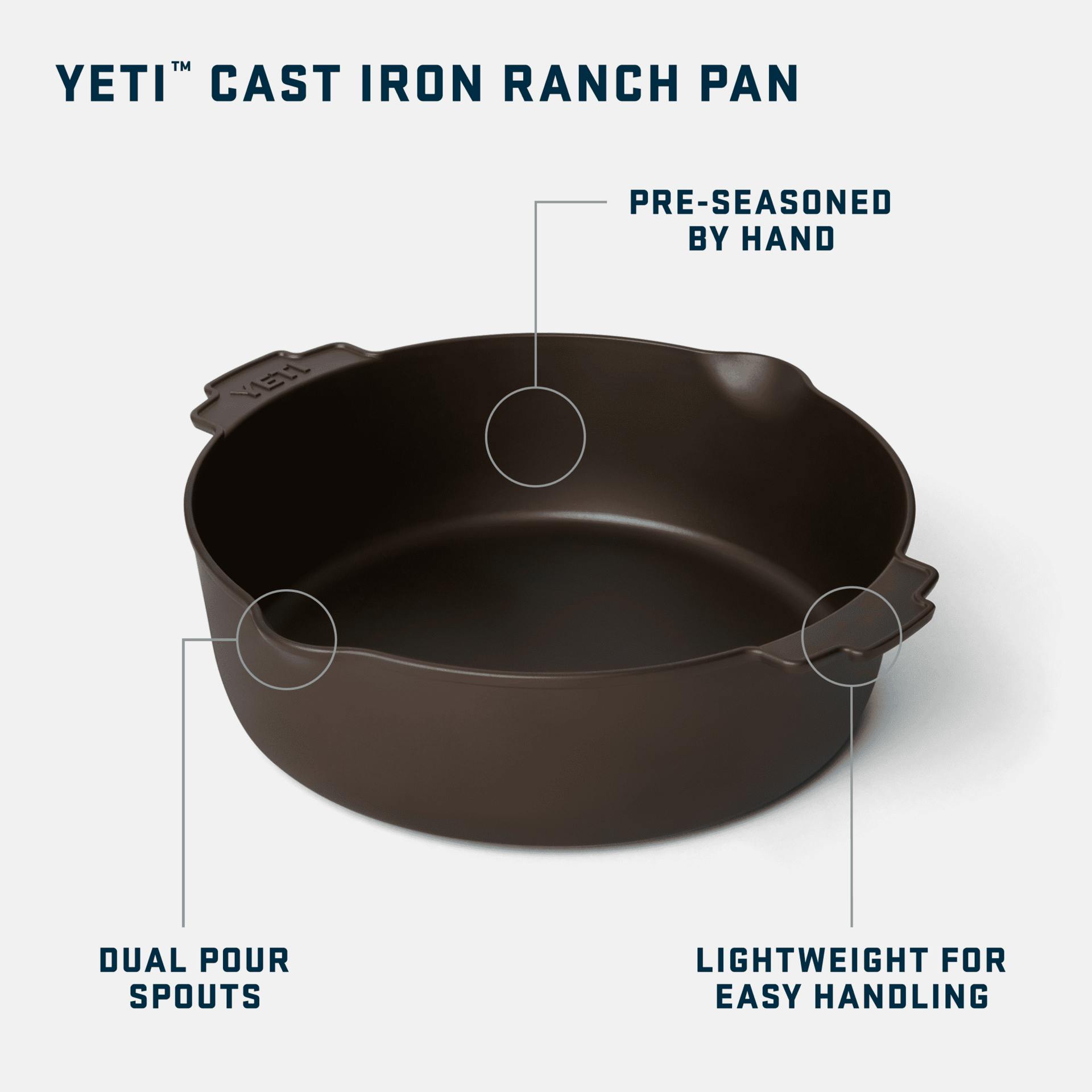 CAST IRON RANCH PAN