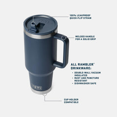 40 OZ TRAVEL STRAW MUG