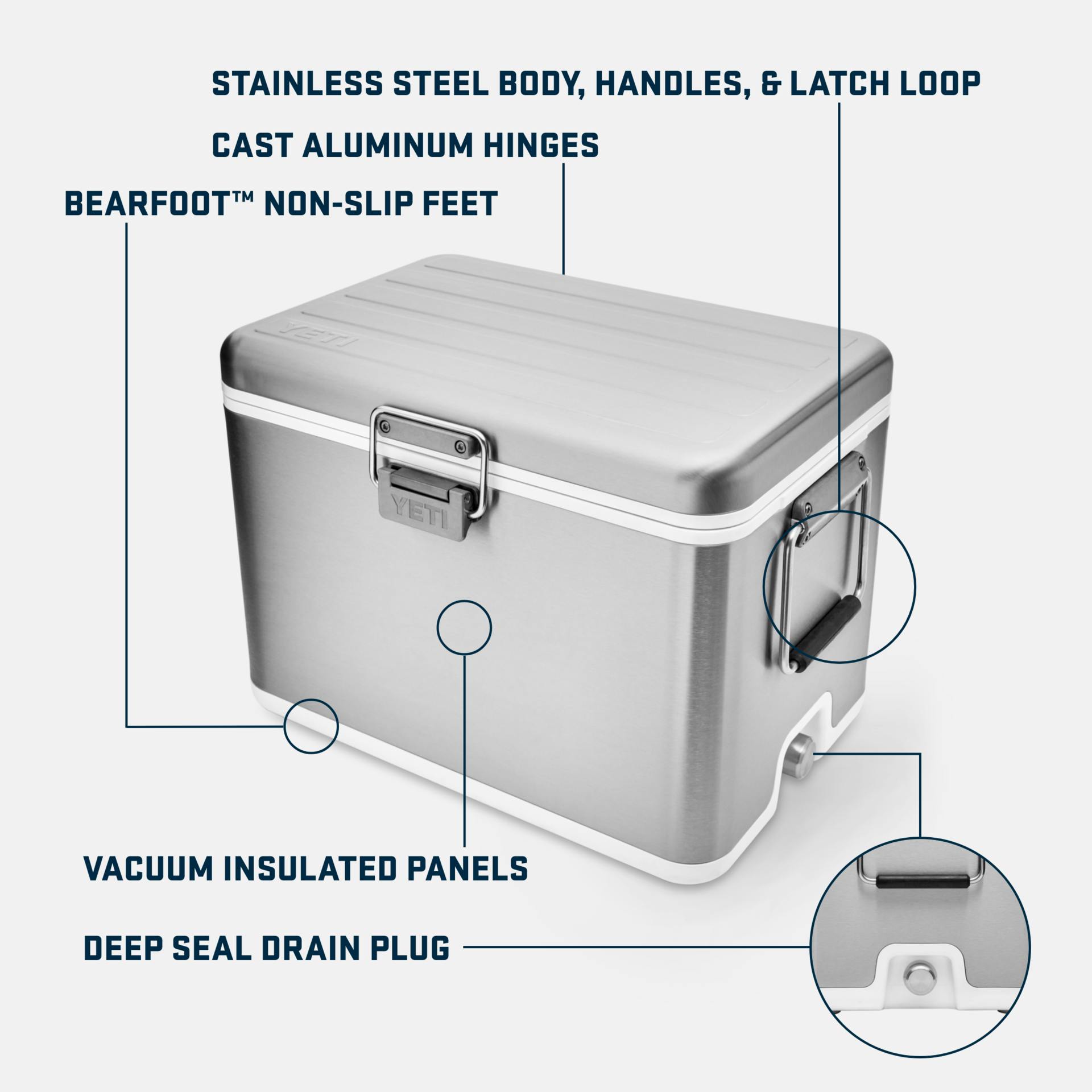 STAINLESS STEEL COOLER