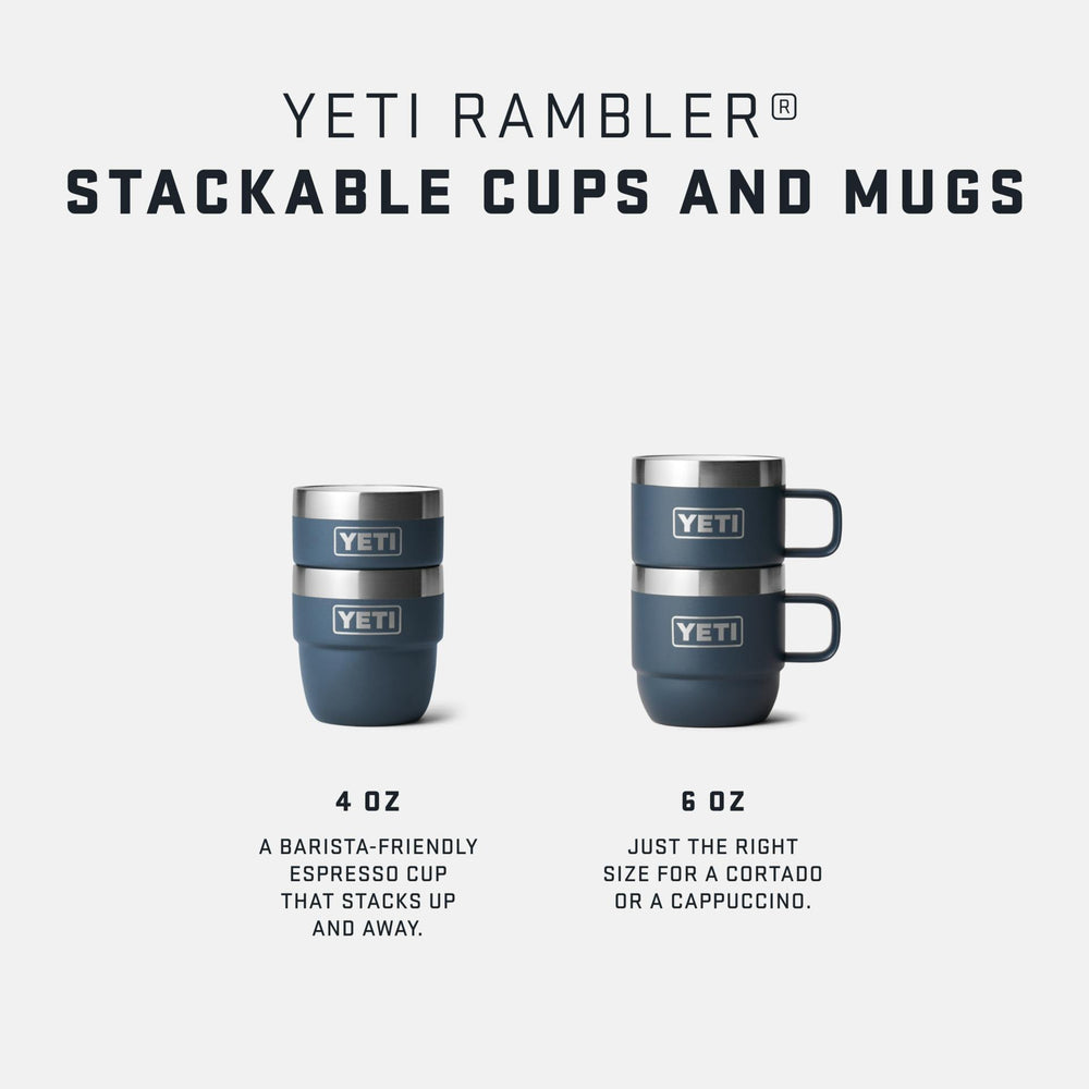 6 OZ STACKABLE MUGS