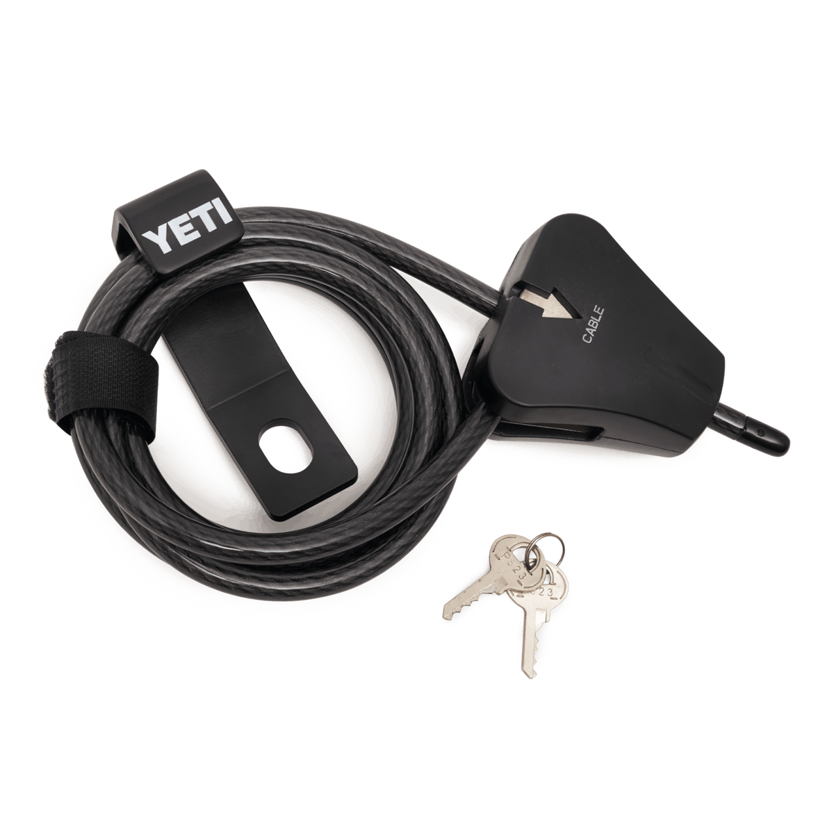 SECURITY CABLE LOCK & BRACKET