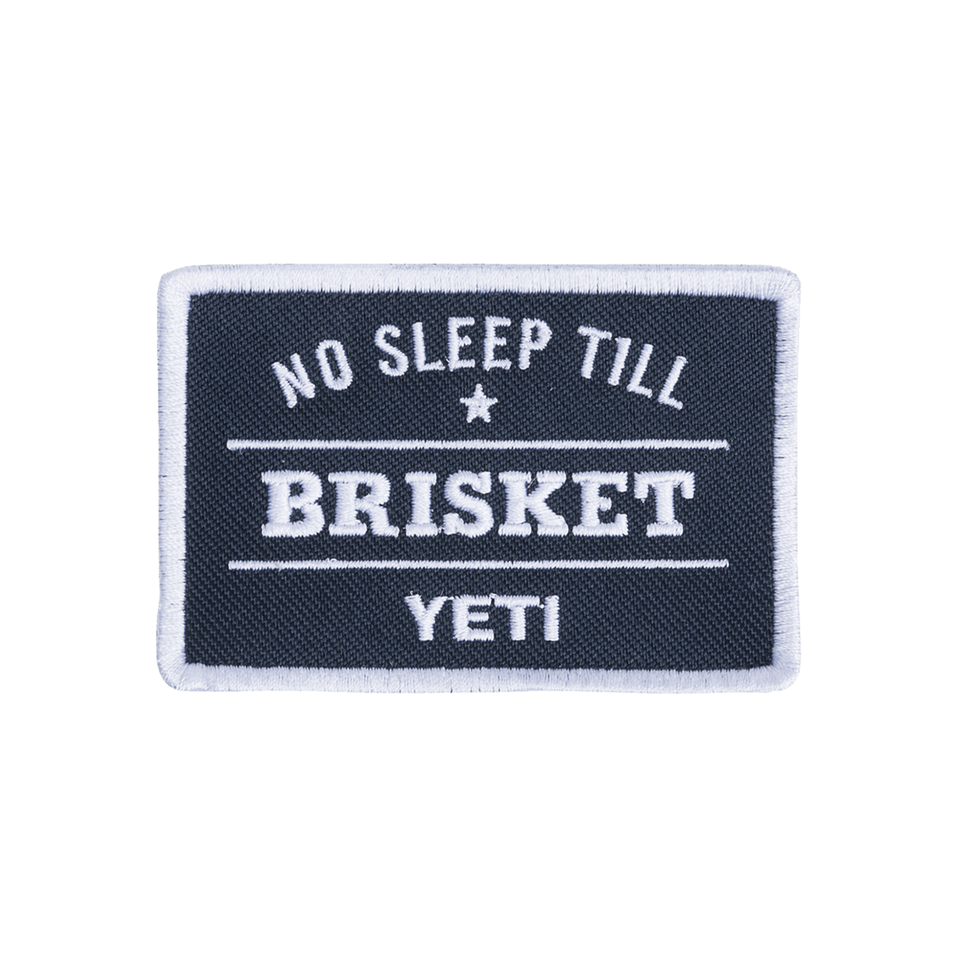 NO SLEEP TILL BRISKET PATCH