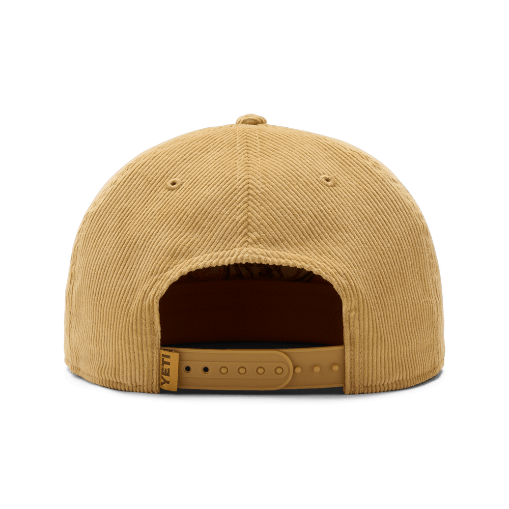 CORDUROY FLAT BRIM ROPE HAT