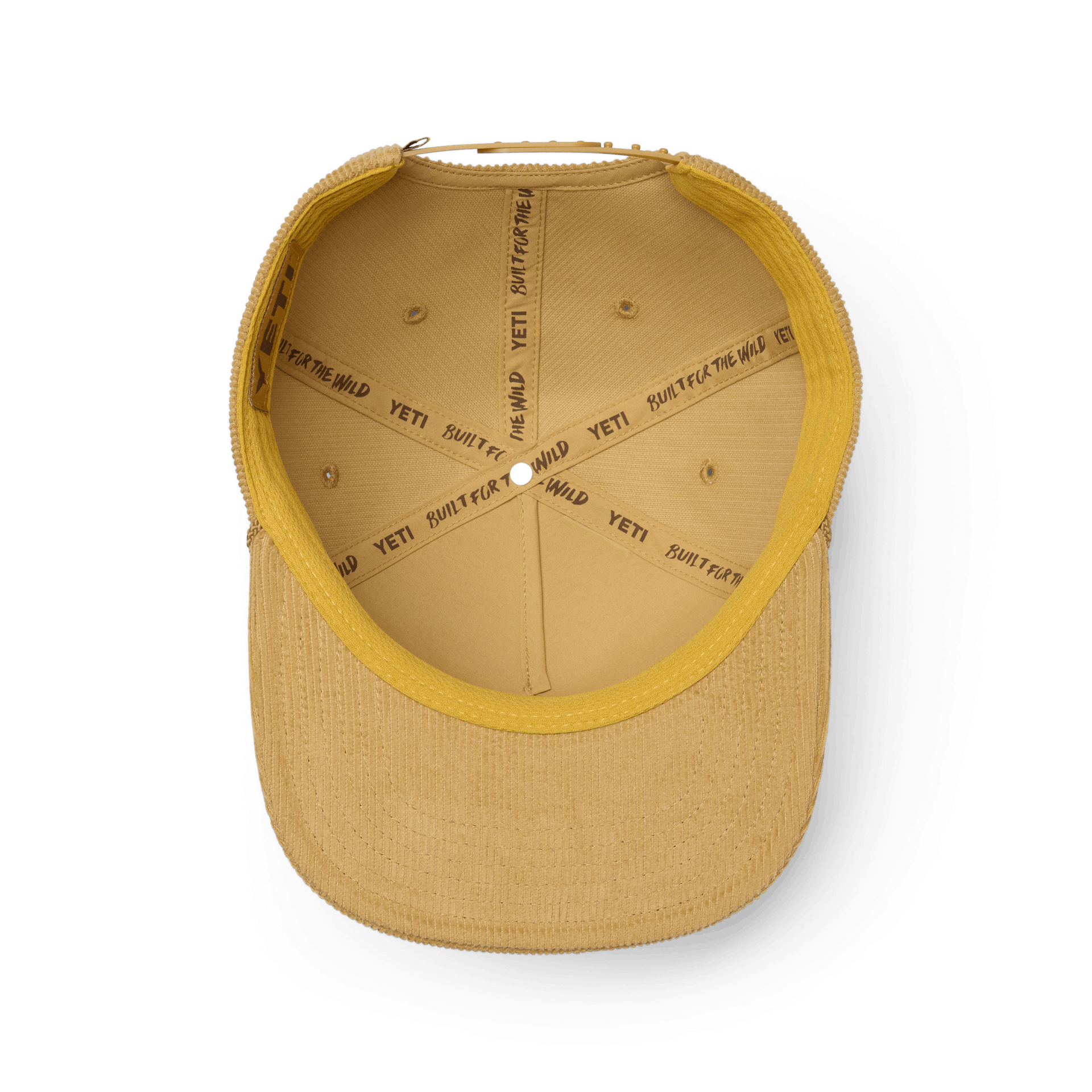 CORDUROY FLAT BRIM ROPE HAT