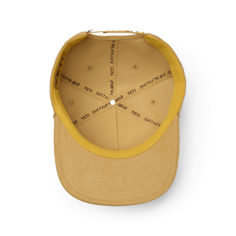 CORDUROY FLAT BRIM ROPE HAT