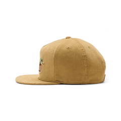 CORDUROY FLAT BRIM ROPE HAT